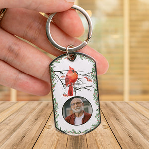 I Will Carry You With Me -Personalized Engraved Stainless Steel Keychain