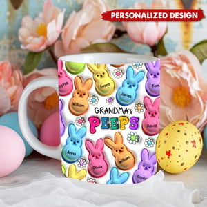 Personalized Easter Bunny Mug-Gift For Grandma