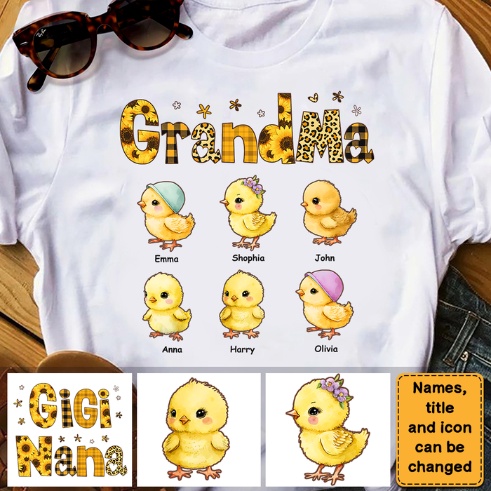 Lovely Gift For Grandma - Personalized T Shirt