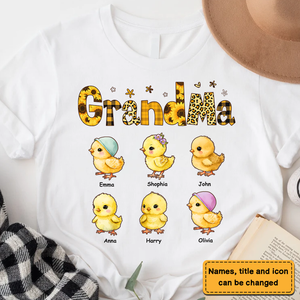 Lovely Gift For Grandma - Personalized T Shirt