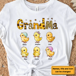 Lovely Gift For Grandma - Personalized T Shirt