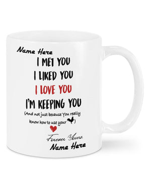 Sweetest Gift For Him - He Would Laugh So Hard While Reading This Mug Mugs