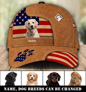 Gift for Dogs Lover - Dog Personalized Classic Cap - Funny Dog Gift For Independence Day