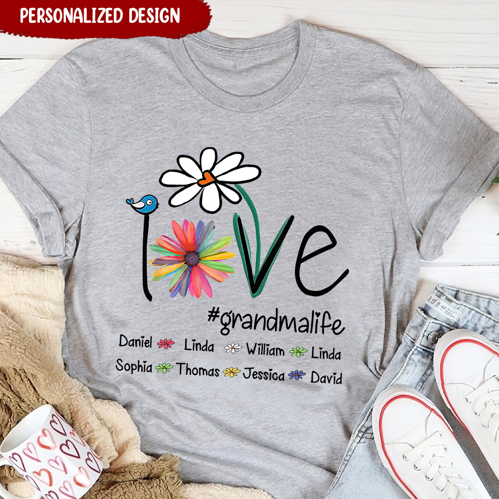A Grandma's Love Knows No Distance - Personalized Gifts Custom Family —  GearLit