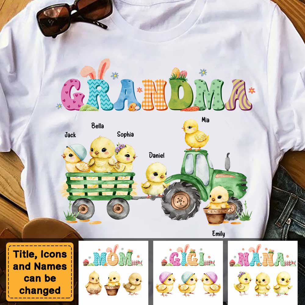 Gift for Grandma Shirt - Personalized T-Shirt