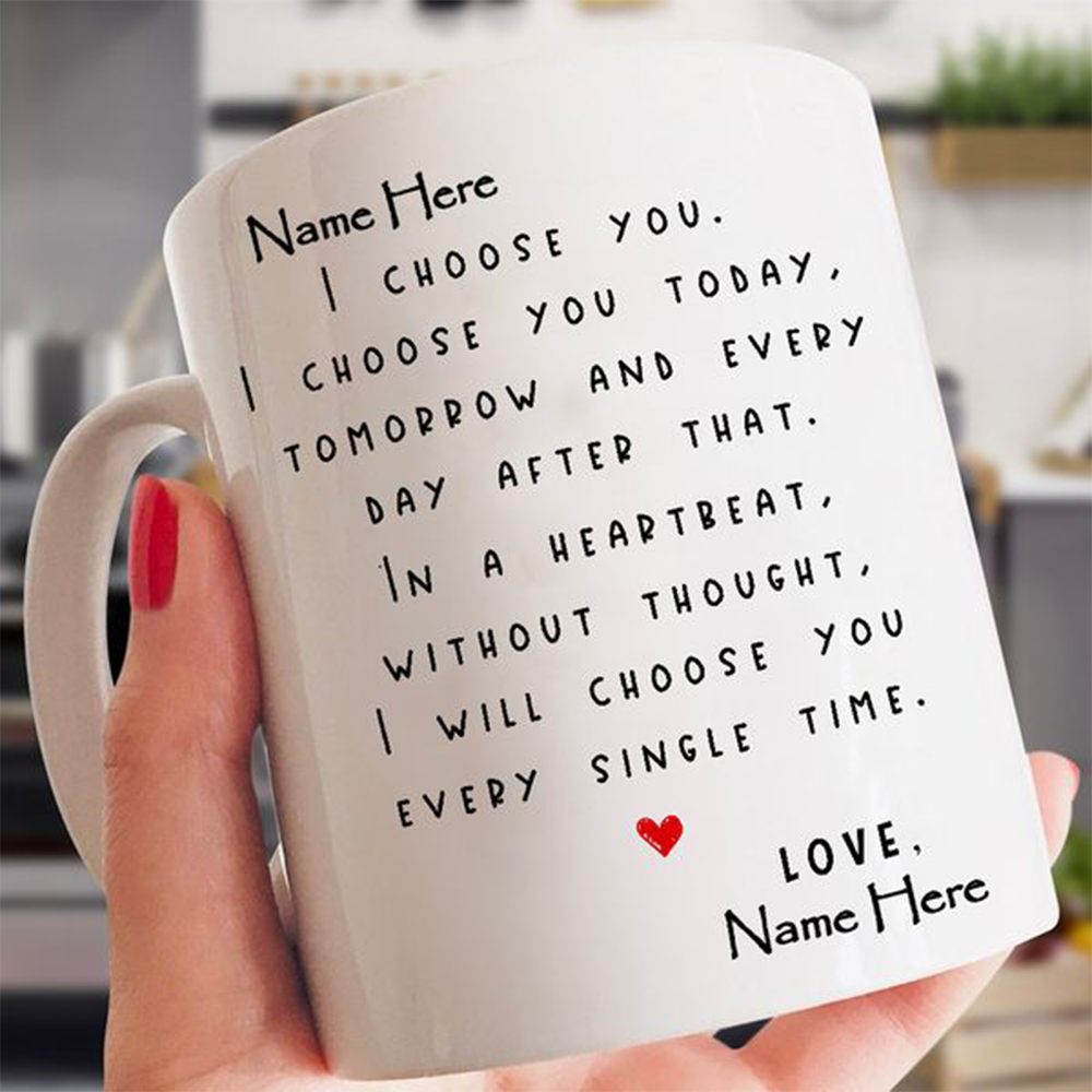 PERSONALIZED MUG: Sweetest Gift For Your Loved One
