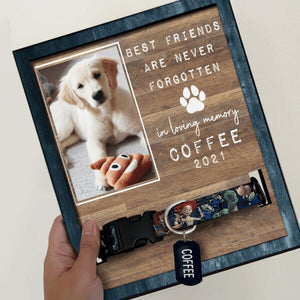 Best Friend Are Never Forgotten, Personalized Pet Memorial Sign, Unique Gift For Pet Loss