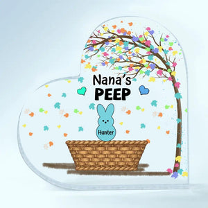 Grandma's Peeps - Gift For Grandma - Personalized Acrylic Plaque