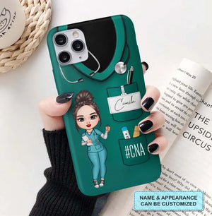 Personalized Custom Phone Case - Birthday, Nurse's Day Gift For Nurse - Nurse Life