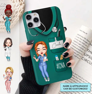 Personalized Custom Phone Case - Birthday, Nurse's Day Gift For Nurse - Nurse Life