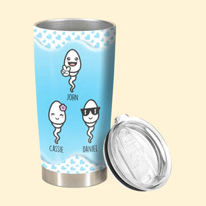 Thanks For Not Swallowing Us - Personalized Tumbler