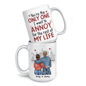 I Met You I Liked You I Love You -Personalized Custom Mug -Gift For Couple